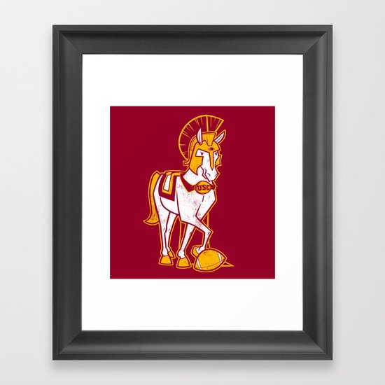 USC Framed Art Print