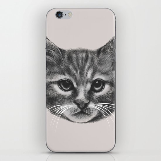 Everybody wants to be a Cat (MONOTONE) iPhone Skin