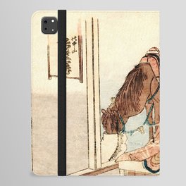 Kanaya (Katsushika Hokusai) iPad Folio Case