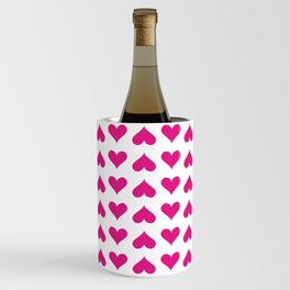 Pink Hearts  Wine Chiller