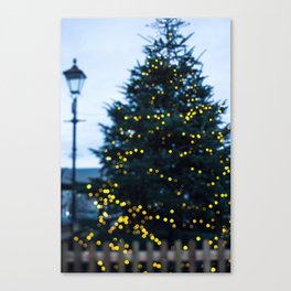 Christmas in the Square Canvas Print