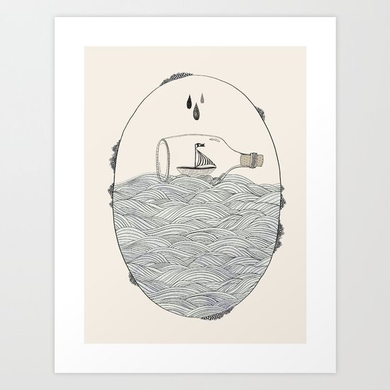 SEABOUND Art Print