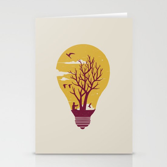Unwind Stationery Cards