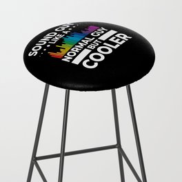 Audio Engineer Sound Guy Engineering Music Bar Stool