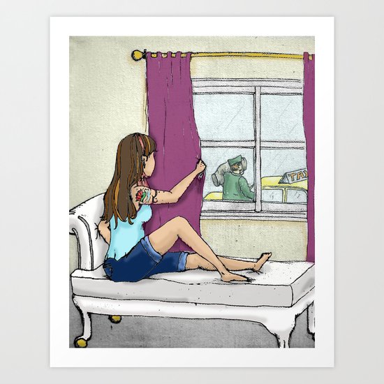 Stop Lost Art Print