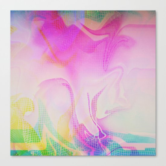Glitch 25 Canvas Print