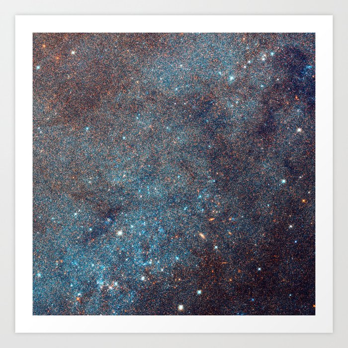 Awesome Andromeda Galaxy Photograph by NASA Hubble Telescope Art Print