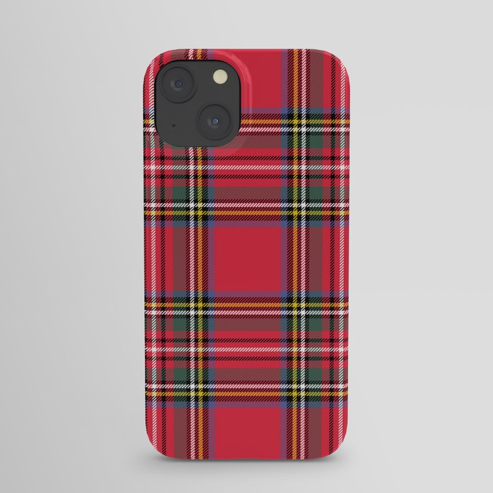 Red Tartan iPhone Case
