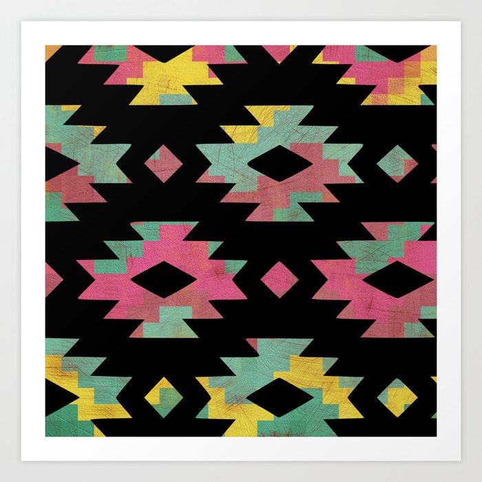 Pattern pattern Art Print