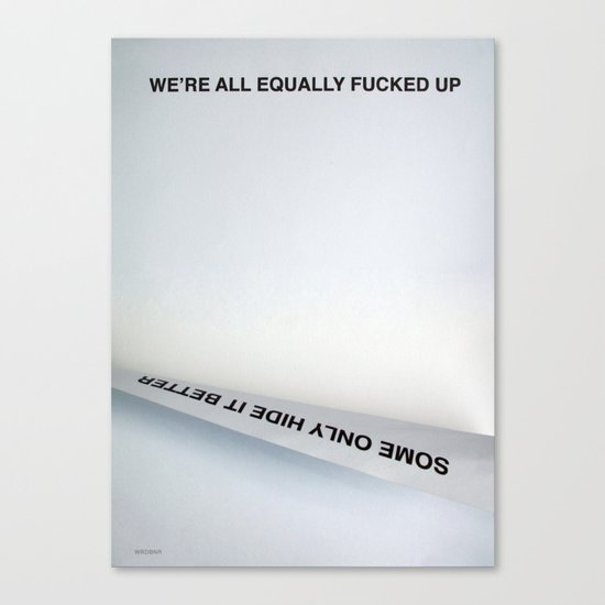 Equally (Take Two) Canvas Print