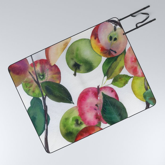 apple mania N.o 2 Picnic Blanket