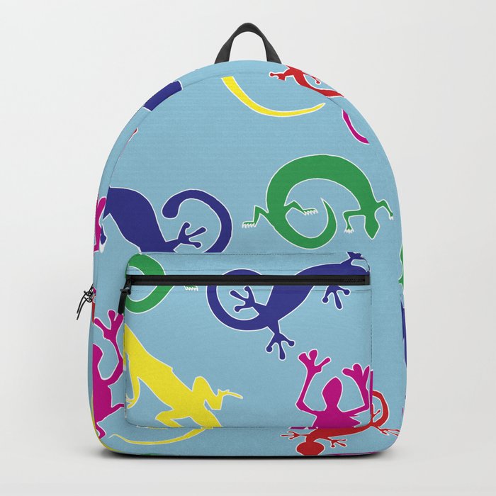 Colorful Reptiles Backpack