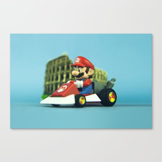 Super Mario: the homecoming Canvas Print