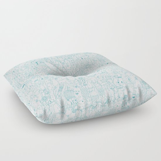 The farmer Floor Pillow