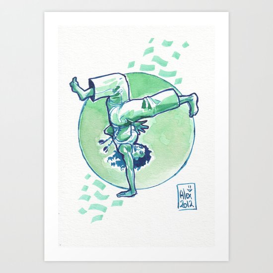 Capoeira 164 Art Print