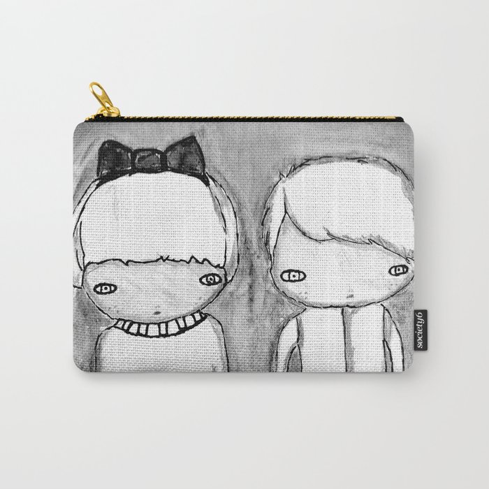 Indigo Twins Carry-All Pouch