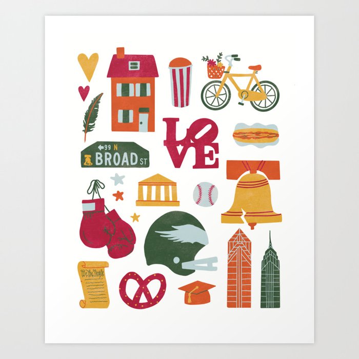 Philly Art Print