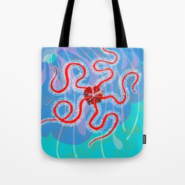 Bright-eyed and Bristle-armed Tote Bag