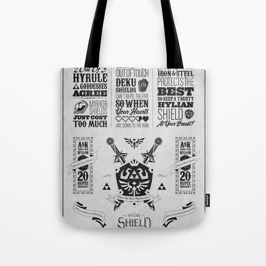 Legend of Zelda - The Hylian Shield Foundry Tote Bag