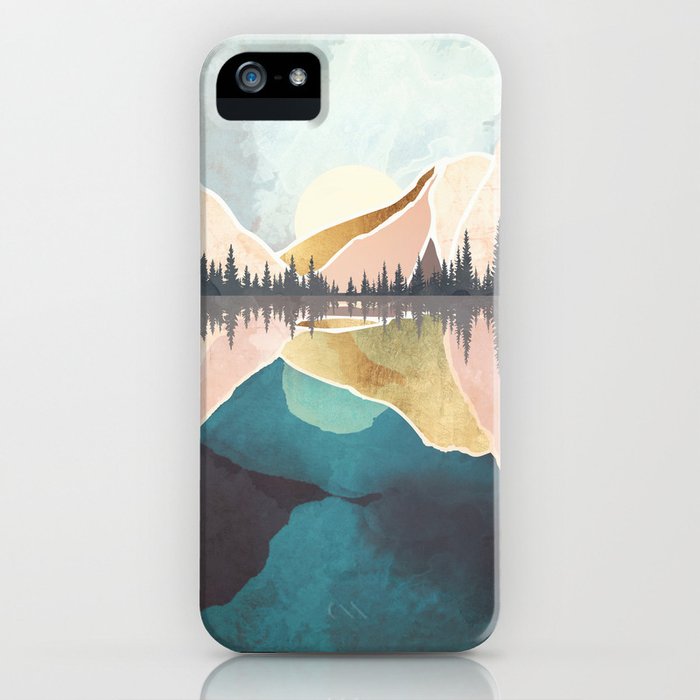 summer reflection iphone case