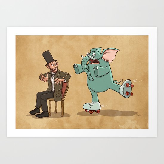 Lincoln Art Print