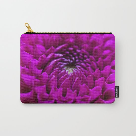 Pink Dahlia #1 #art #society6 Carry-All Pouch