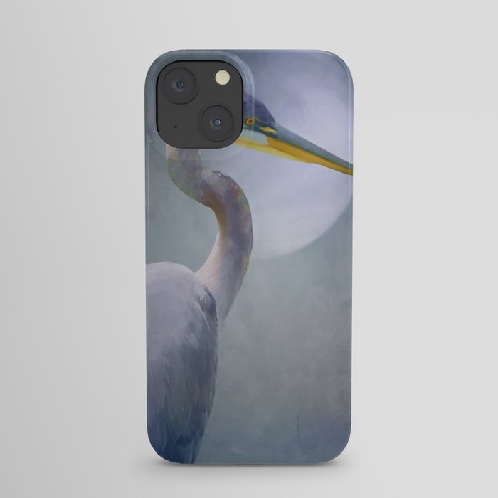 Portrait Of A Heron iPhone Case