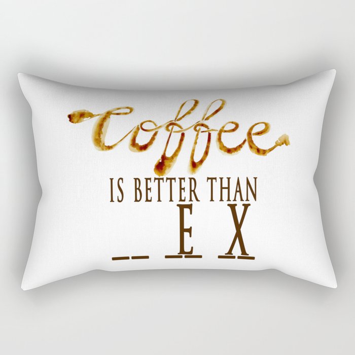 Love Java Coffee Rectangular Pillow
