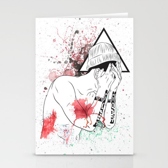 Hipster Stationery Cards