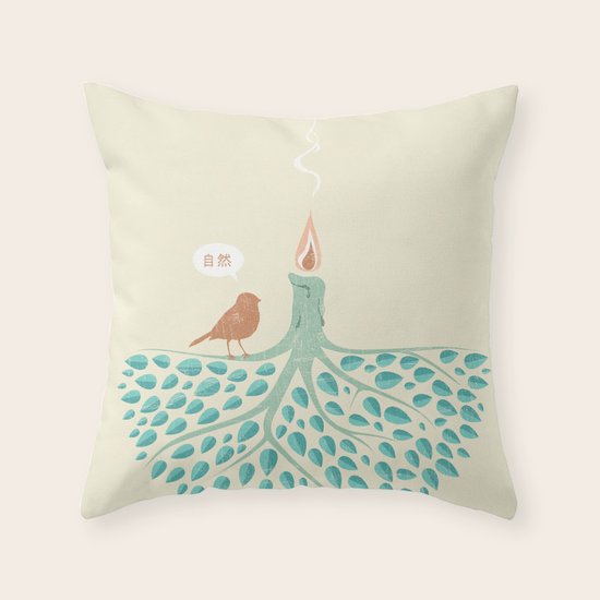 Nature Throw Pillow