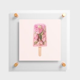 FLORAL POPSICLE Floating Acrylic Print