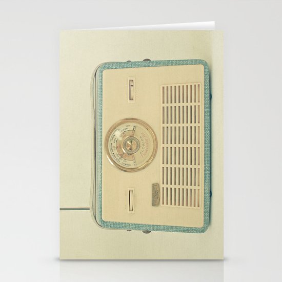 Radio Days Stationery Cards