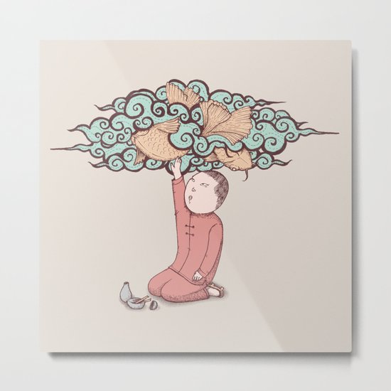 Imaginary Metal Print