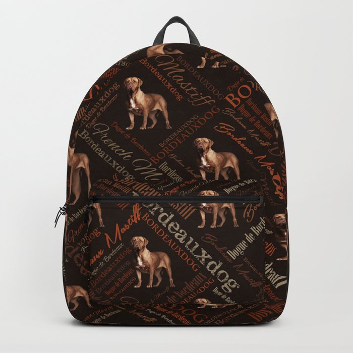 Dogue de Bordeaux Word Art Backpack