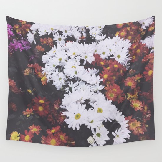 Field of Flowers Wall Tapestry