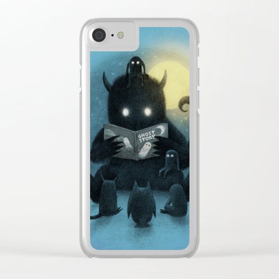 Story Time Clear iPhone Case