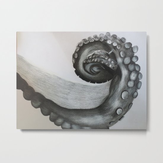 Tentacle Metal Print
