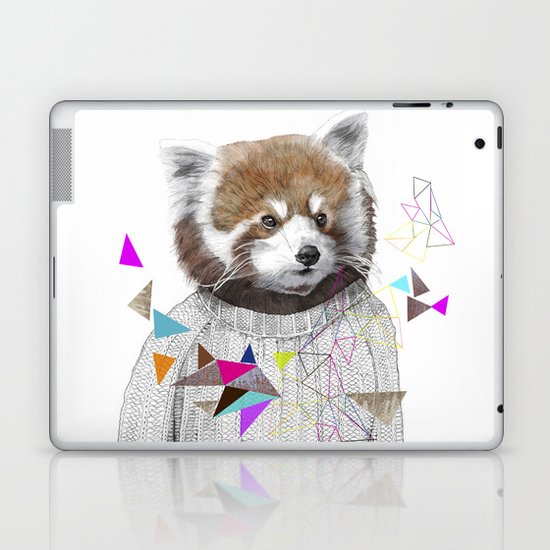 RED PANDA by Jamie Mitchell and Kris Tate Laptop & iPad Skin