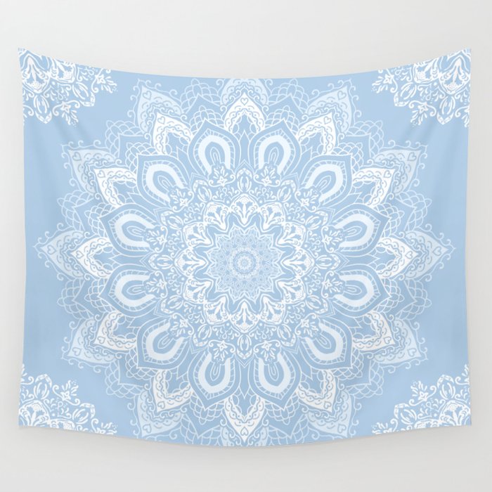 Baby blue tapestry store