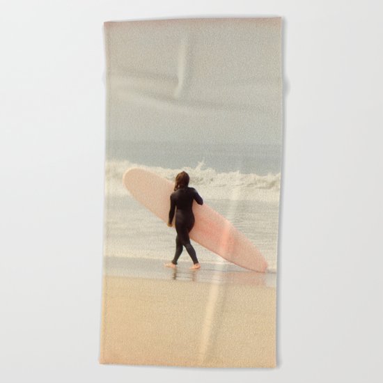 Surf Girl Beach Towel