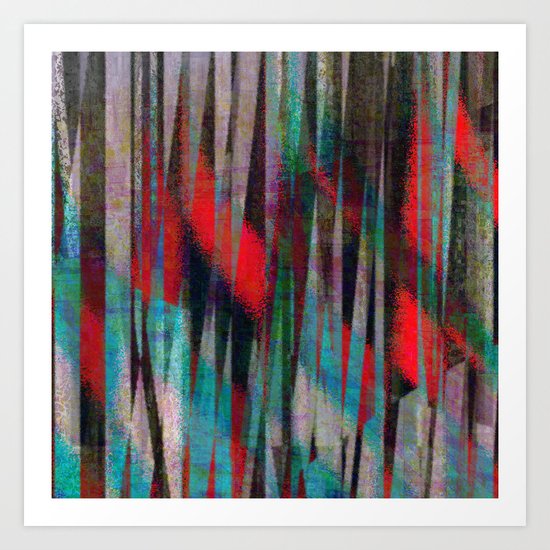 conflicting rumors 3 det3b Art Print