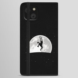 Basketball Moon iPhone Wallet Case