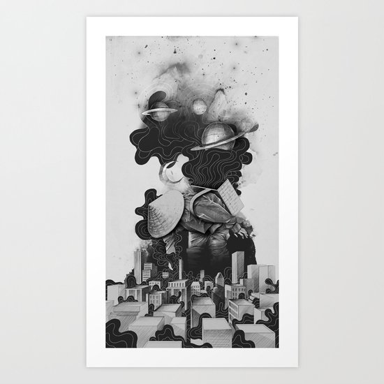 The Night Gatherer Art Print