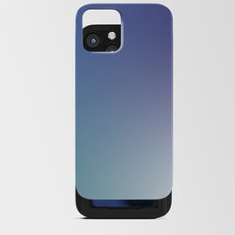 Blue and purple fluid gradient iPhone Card Case