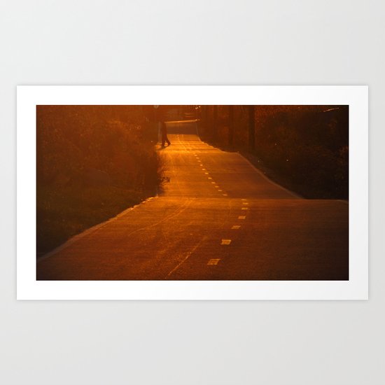 Road Art Print