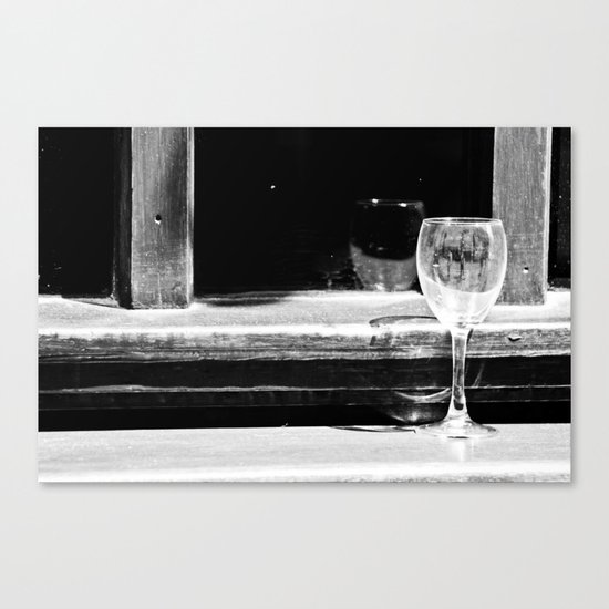 Fancy a glass of wine? Canvas Print