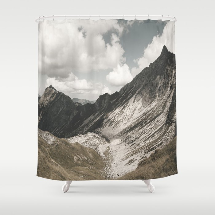 Cathedrals - Landscape Photography Shower Curtain