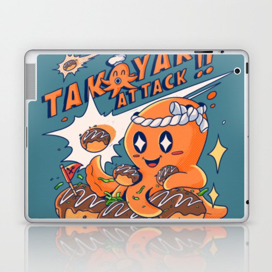 Takoyaki Attack Laptop & iPad Skin