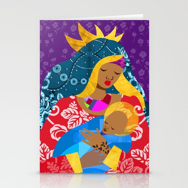 Virgin Mary and Child Stationery Cards