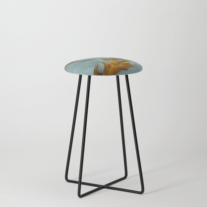 Flow Abstract IX Counter Stool